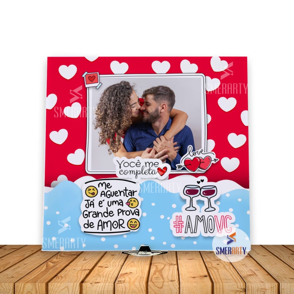 Lembrancinha para NAMORADOS - Azulejo com Foto - Imagem 3
