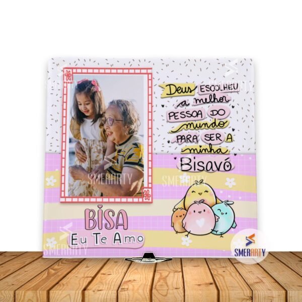 Presente Personalizado para Bisavó - Azulejo com Foto