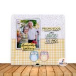 Presente para avos Azulejo quadro personalizado
