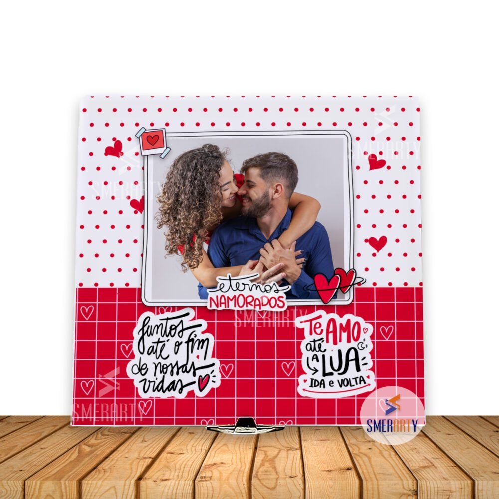 Lembrancinha para NAMORADOS - Azulejo com Foto - Imagem 5