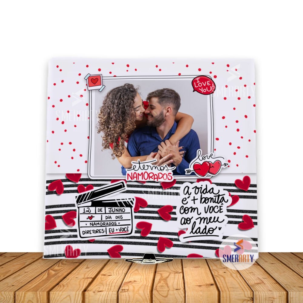 Lembrancinha para NAMORADOS - Azulejo com Foto - Imagem 4