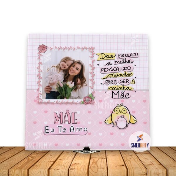 Azulejo Personalizado para MÃE / DIA DAS MÃES Com foto